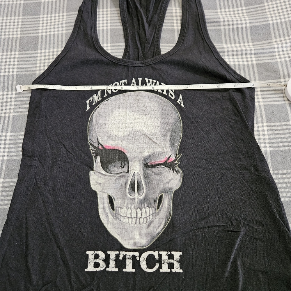 Black Racerback Tank - Picture 4 of 5